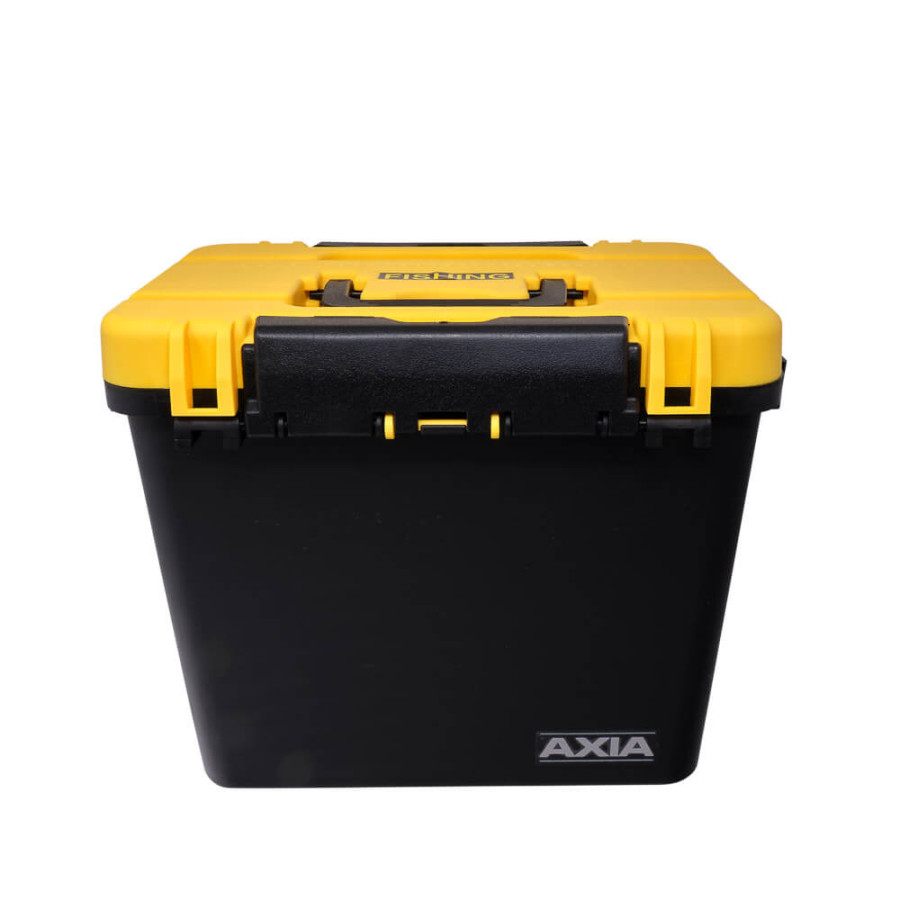  BIG BOX  ΜΕΓΑΛΟ ΚΟΥΤΙ ΜΕΤΑΦΟΡΑΣ AXIA 38 x 26 x 31cm  YELLOW/ΚΙΤΡΙΝΟ