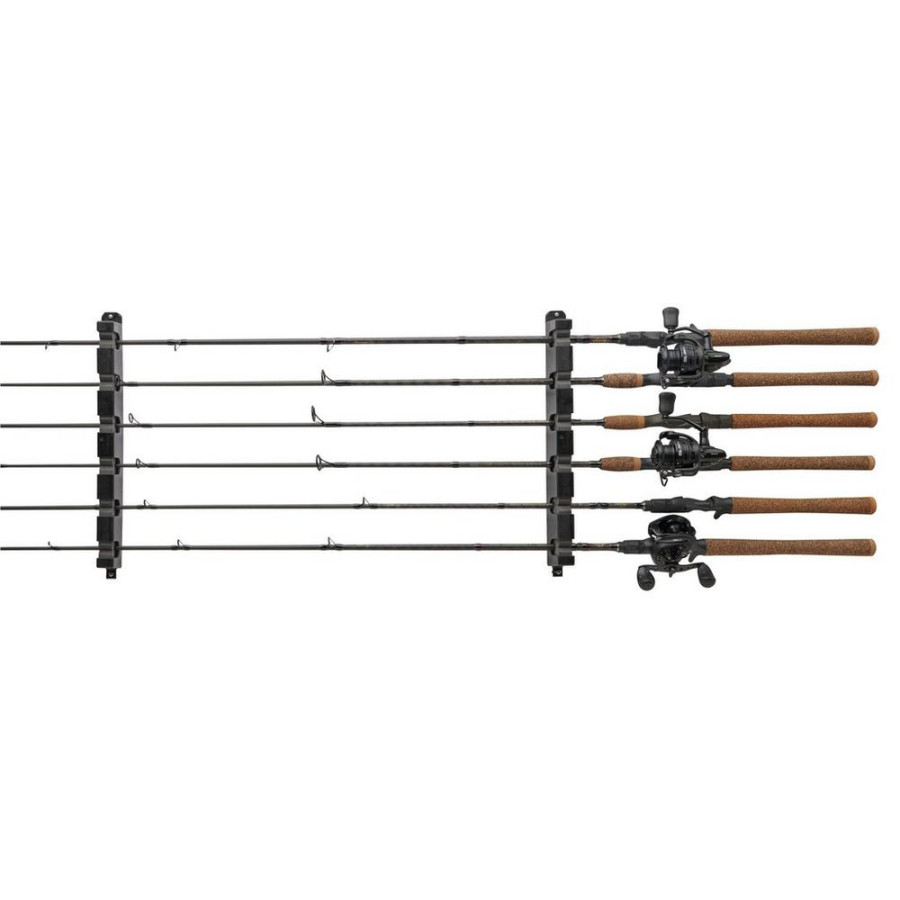 HORIZONTAL ROD RACK BERKLEY ΟΡΙΖΟΝΤΙΑ ΒΑΣΗ ΚΑΛΑΜΙΩΝ ΜΑΥΡΟ/BLACK