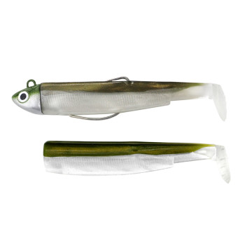 Σιλικόνη FIIISH BLACK MINNOW NO.2 COMBO SEARCH 8GR KAKI BM3004