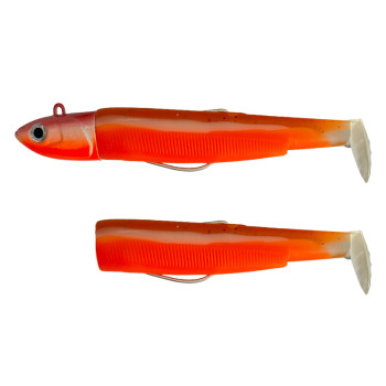 Σιλικόνη FIIISH BLACK MINNOW NO.4 COMBO DEEP 60GR ORANGE GLOW BM3177