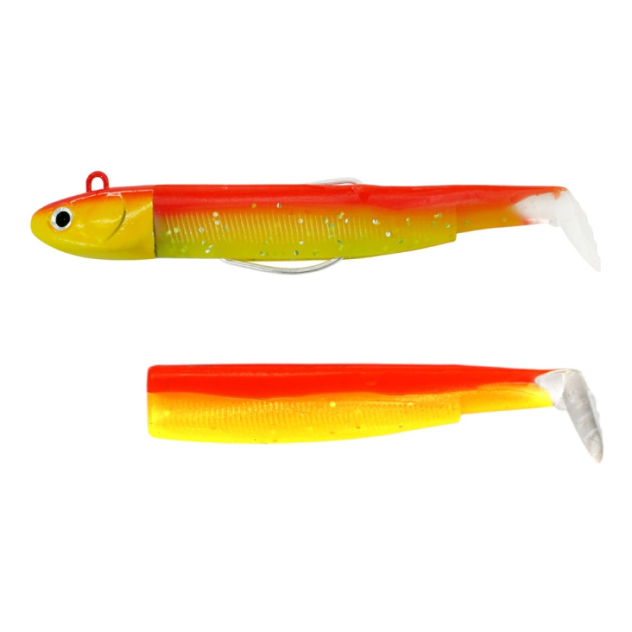 Σιλικόνη FIIISH BLACK MINNOW NO.4 COMBO DEEP 60GR MANGO JUICE BM3023