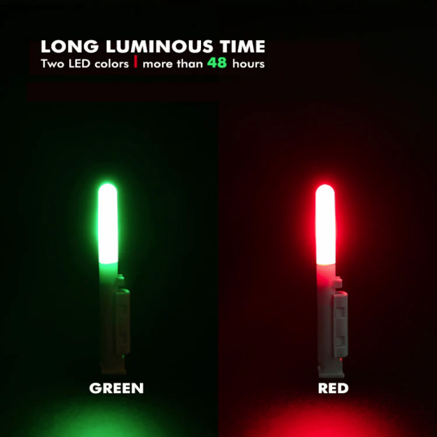 ΟΠΤΙΚΟΣ ΕΙΔΟΠΟΙΗΤΗΣ DLYFULL RT80 BITE ALARM ROD TIP LIGHT / 3.5mm~4.5mm / ΠΡΑΣΙΝΟ/GREEN
