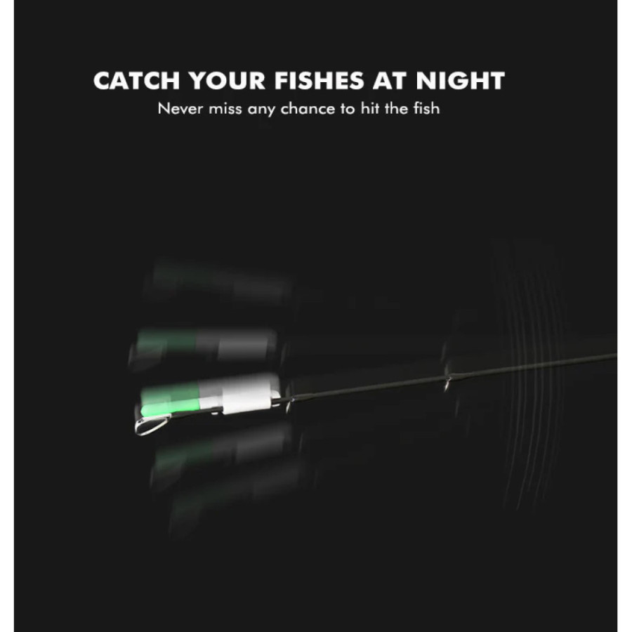 ΟΠΤΙΚΟΣ ΕΙΔΟΠΟΙΗΤΗΣ DLYFULL RT80 BITE ALARM ROD TIP LIGHT / 3.5mm~4.5mm / ΠΡΑΣΙΝΟ/GREEN