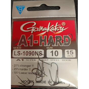 ΑΓΚΙΣΤΡΙ GAMAKATSU A1 HARD LS 1090NS ΜΕ ΠΑΛΕΤΑ BLACK NICKEL