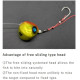 HITOTSU TENYA - SNAPPER TENYA TYPE ROUND Hayabusa EX-171 93gr