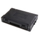 SLIT FOAM AND COMPARTMENT BOX HTO ΚΑΣΕΤΙΝΑ ΔΥΟ ΟΨΕΩΝ 20.5x14.5x4.6cm BLACK/ΜΑΥΡΟ