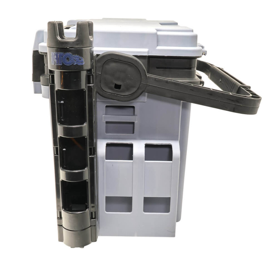 LURE GAME ROD HOLDER HTO ΒΑΣΗ ΚΑΛΑΜΙΩΝ 28.2x5.2x6.9cm BLACK/ΜΑΥΡΟ