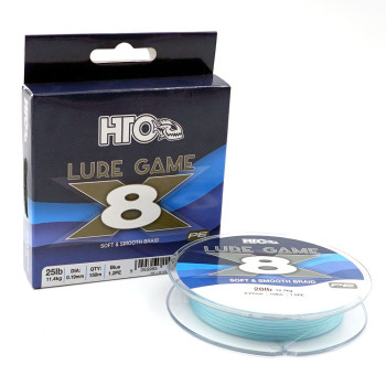 ΝΗΜΑ LURE GAME X8 SOFT & SMOOTH 150mt LIGHT BLUE/ΓΑΛΑΖΙΟ