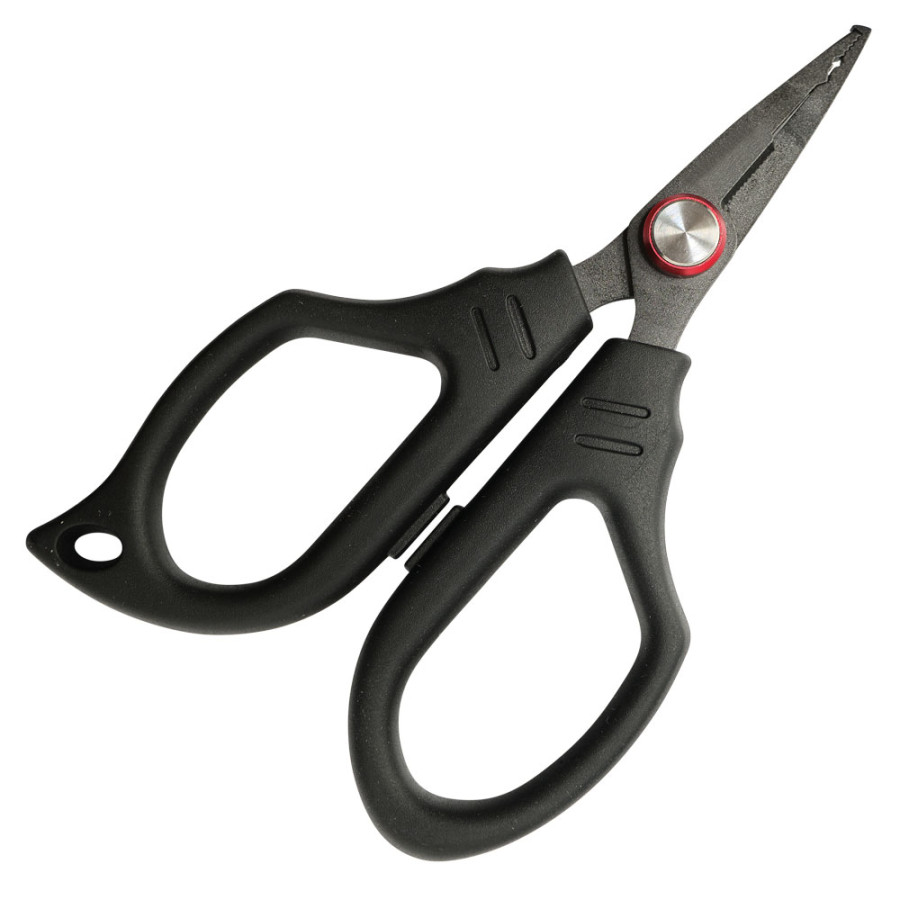 SPLIT RING BRAID SCISSORS 12.7cm BLACK