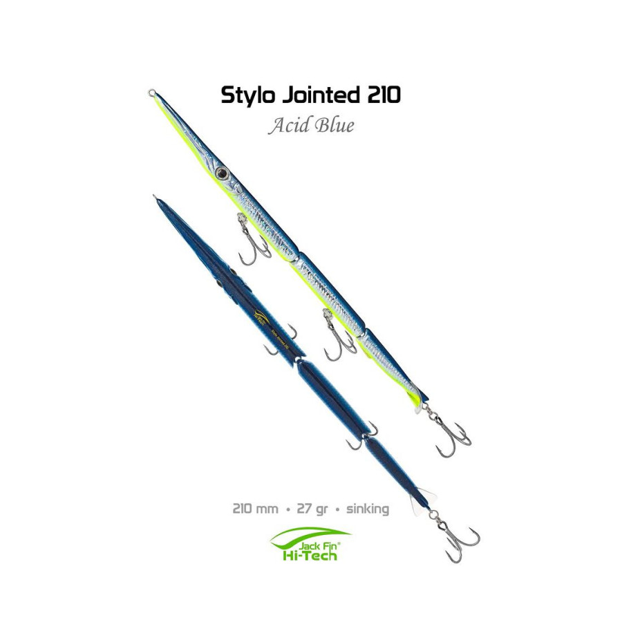 ΣΠΑΣΤΟ ΤΕΧΝΗΤΟ JACK FIN STYLO JOINTED 210 SINKING 27gr