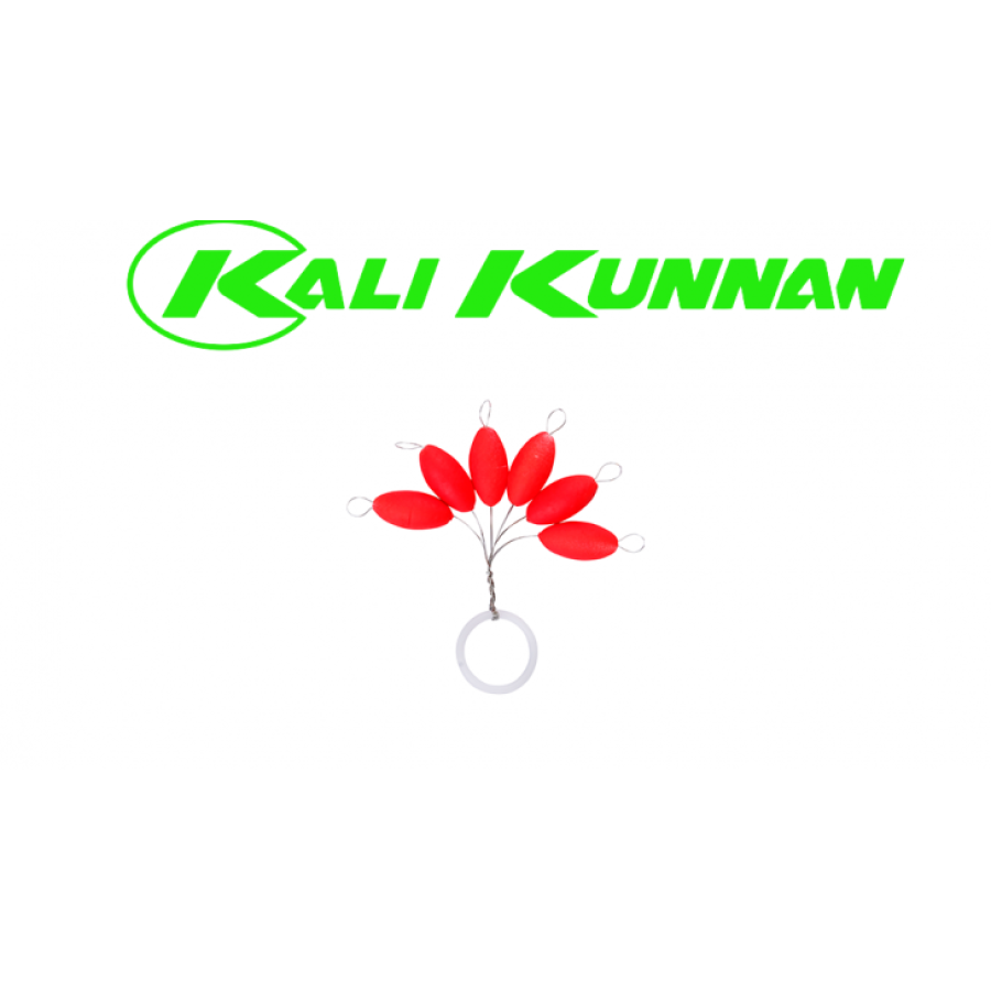 ΦΛΟΤΕΡΑΚΙ KALI KUNNAN OVALBAIT WITH STOPPER 4.7x10mm