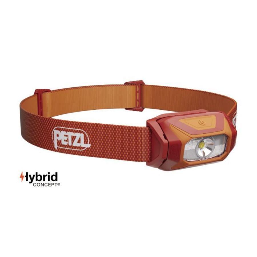 ΦΑΚΟΣ ΚΕΦΑΛΗΣ PETZL TIKKINA ΚΟΚΚΙΝΟ/RED 300 LUMENS
