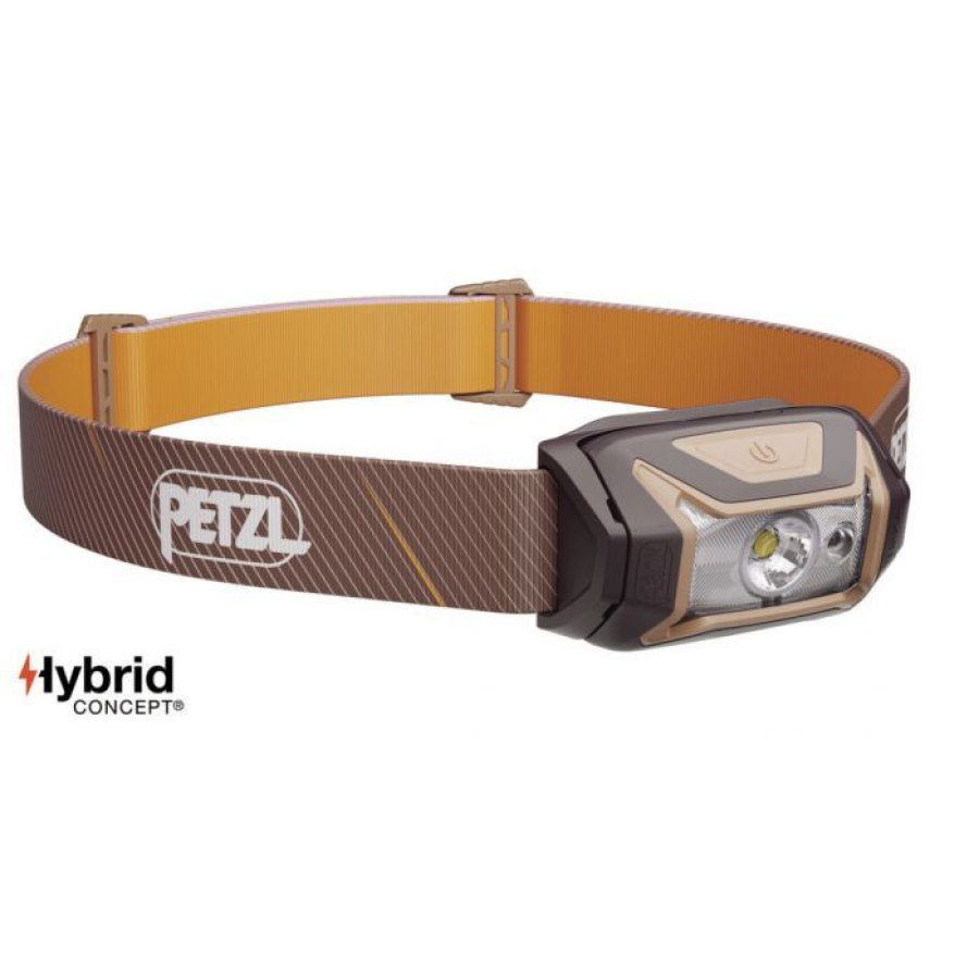 ΦΑΚΟΣ ΚΕΦΑΛΗΣ PETZL TIKKA LAMP ΚΑΦΕ/BROWN 350 LUMENS