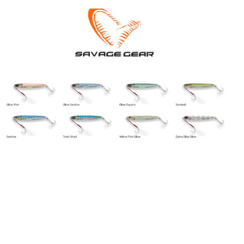 ΤΕΧΝΗΤΟ SAVAGE GEAR 3D JIG MINNOW 7.5cm 20gr