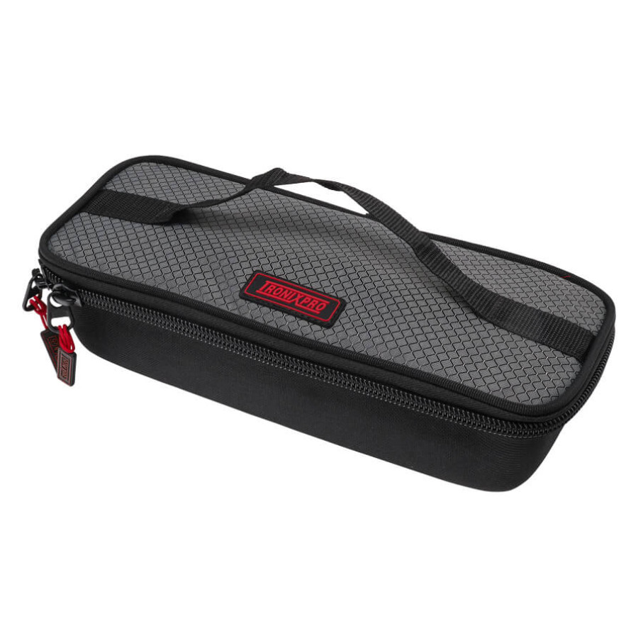 LEAD BAG ΤΣΑΝΤΑ ΜΕΤΑΦΟΡΑΣ ΜΟΛΥΒΙΩΝ 30 x 13 x 9 cm GREY/BLACK ΓΚΡΙ/ΜΑΥΡΟ