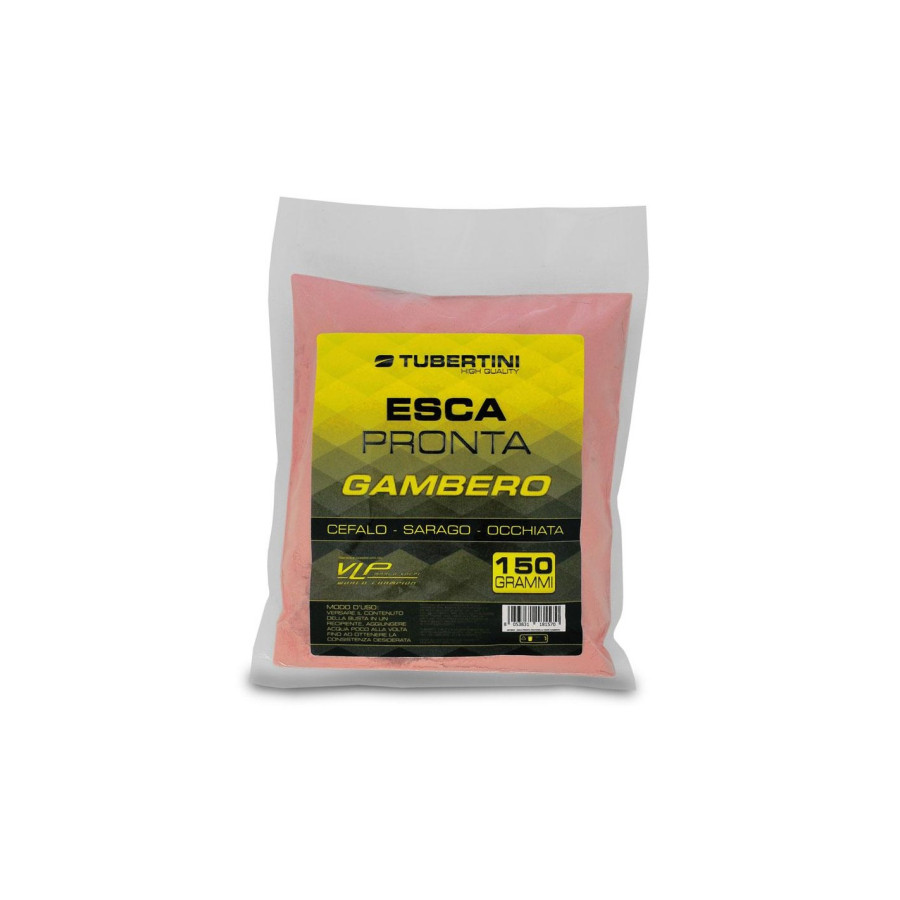 ΣΚΟΝΗ ΓΙΑ ΖΥΜΗ TUBERTINI PASTERELLO MARE ESCA PRONTA 150gr ΓΑΡΙΔΑ GAMBERO