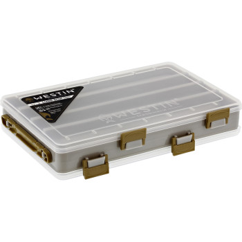ΚΟΥΤΙ ΤΕΧΝΗΤΩΝ ΔΟΛΩΜΑΤΩΝ ΔΙΠΛΗΣ ΟΨΗΣ WESTIN W3 LURE BOX DOUBLE SIDED 28,5X19X5cm GREY/CLEAR S8
