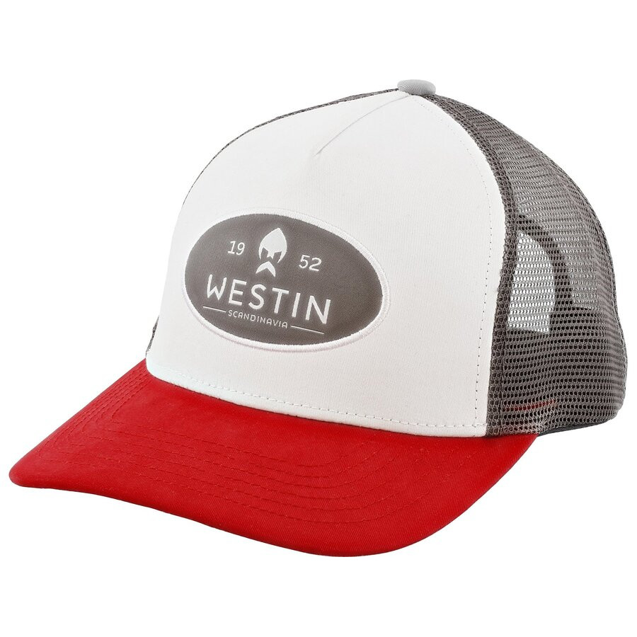 ΚΑΠΕΛΟ WESTIN STATE CAP ONE SIZE SILVER GREY/RED