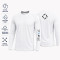 ΜΠΛΟΥΖΑΚΙ T-SHIRT UV 50+ ΥΟΚΑΙ ΜΕ ΣΧΕΔΙΟ ΚΑΡΧΑΡΙΑ ΑΣΠΡΟ