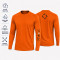ΜΠΛΟΥΖΑΚΙ T-SHIRT UV 50+ ΥΟΚΑΙ ΜΕ ΣΧΕΔΙΟ ΚΑΡΧΑΡΙΑ ΠΟΡΤΟΚΑΛΙ FLUO