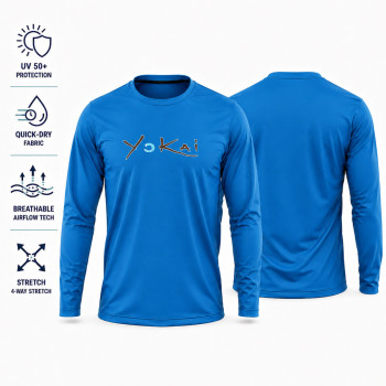 ΜΠΛΟΥΖΑΚΙ T-SHIRT UV 50+ ΥΟΚΑΙ ΜΠΛΕ