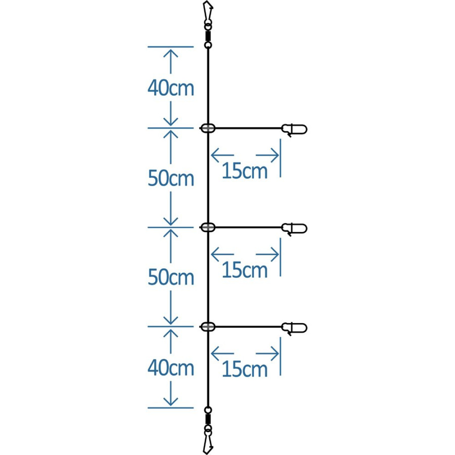 PREGIO ΑΡΜΑΤΩΣΙΑ ΓΙΑ ΚΑΛΑΜΑΡΙΑ ΑΠΟ ΒΑΡΚΑ ΜΕ 3 ΠΑΡΑΜΑΛΑ / 12-0105