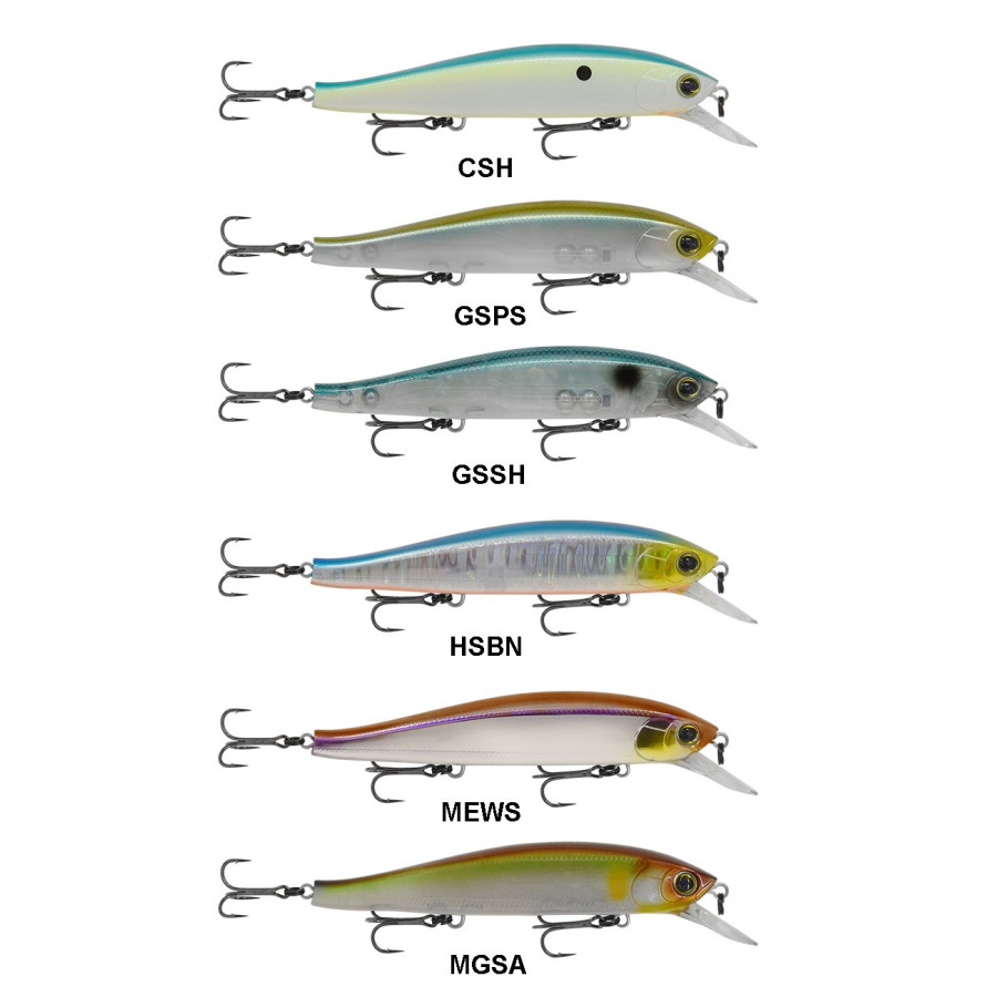 ΨΑΡΑΚΙΑ YO-ZURI HARDCORE® MINNOW FLAT 95MM / 12 GR / SUSPENDING