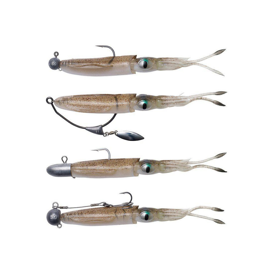 ΚΑΛΑΜΑΡΙ ΣΙΛΙΚΟΝΗΣ SAVAGE GEAR 3D LB SWIM SQUID 9.5CM / 5G / 4 ΤΕΜ