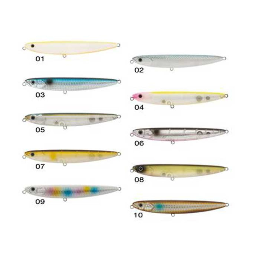 Ψαράκι TUBERTINI CRAZY MULLET SLIM 110 mm / 13,6 GR / TOP WATER