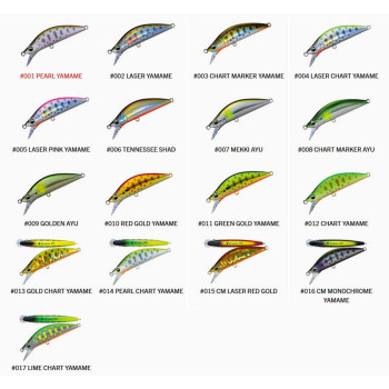 Ψαράκι MAJORCRAFT FINETAIL EDEN 50H / 5CM / 5.5GR / HEAVY SPINNING