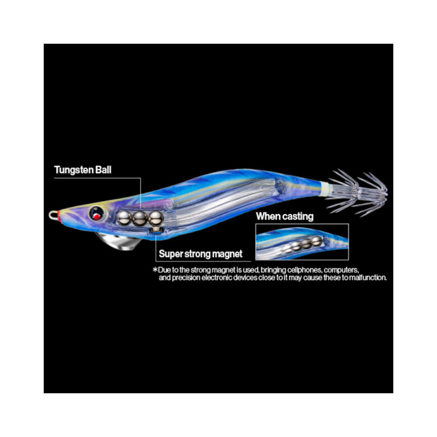 Καλαμαριέρα DUEL MAG Q TUNGSTEN CAST 3.0 / 15.5GR / 3.5 SEC/M