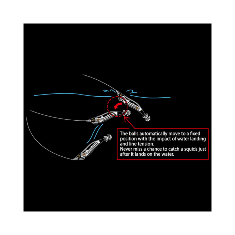 Καλαμαριέρα DUEL MAG Q TUNGSTEN CAST 3.0 / 15.5GR / 3.5 SEC/M