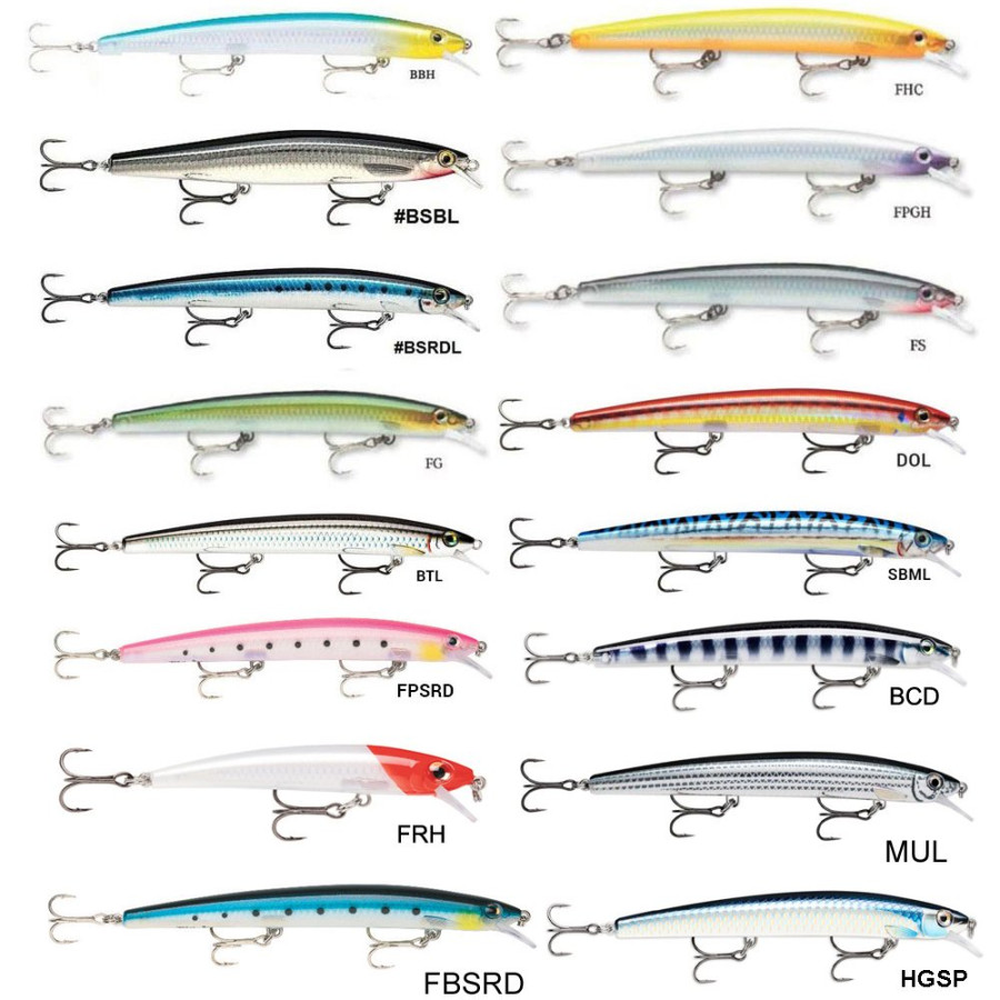 ΨΑΡΑΚΙΑ RAPALA MXR MAX RAP® 13CM / 15 GR / SUSPENDING