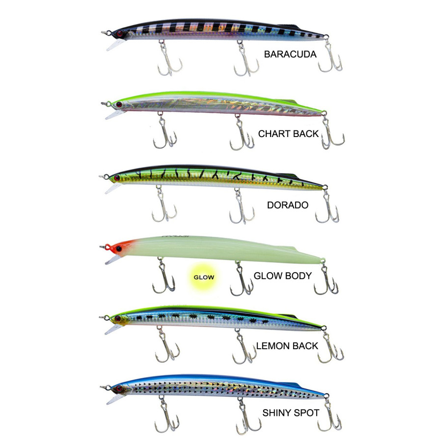 Ψαράκι RYUJI MASTER JERK 190S / 190MM / 36GR / SINKING