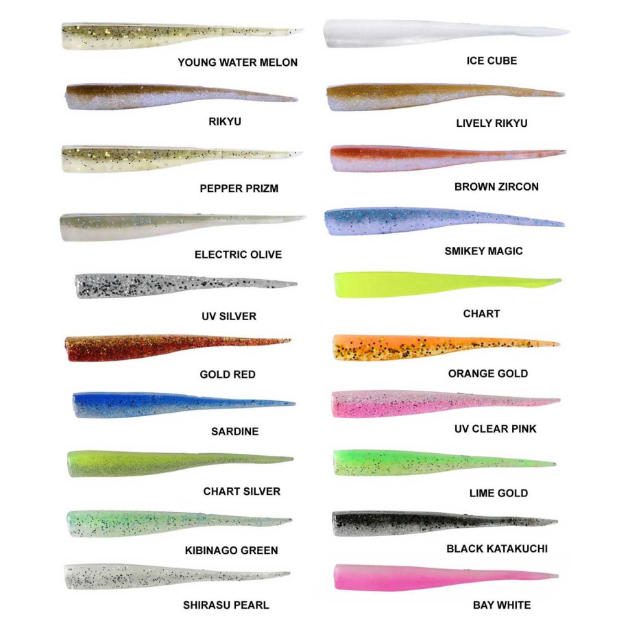 ΣΙΛΙΚΟΝΗ DUO BAY RUF BR FISH 3.3" / 8.4CM / 7 ΤΕΜ