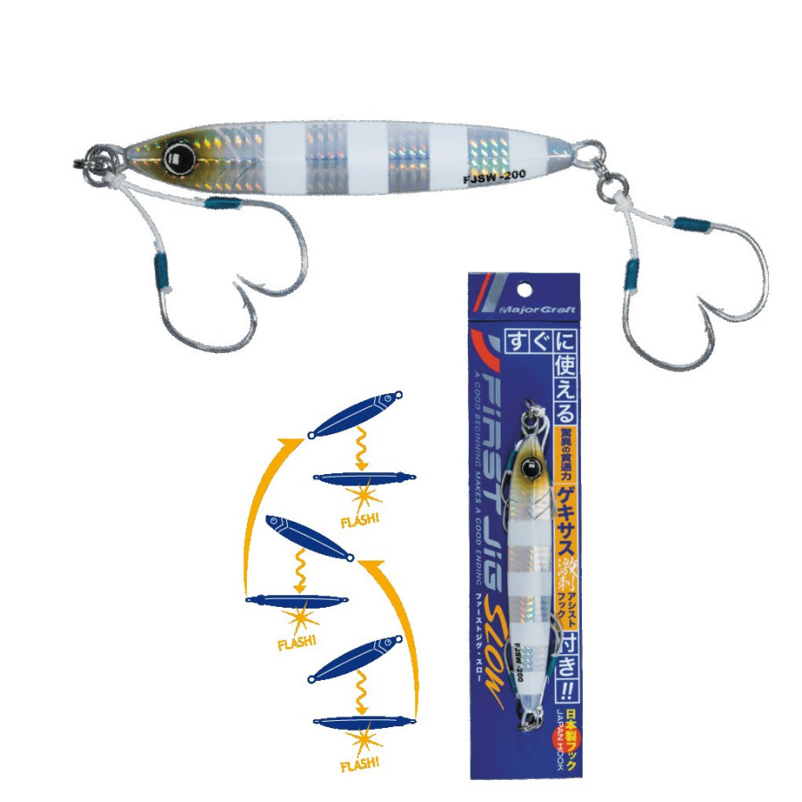 ΠΛΑΝΟΣ MAJORCRAFT FIRST JIG SLOW 11.5cm  130gr