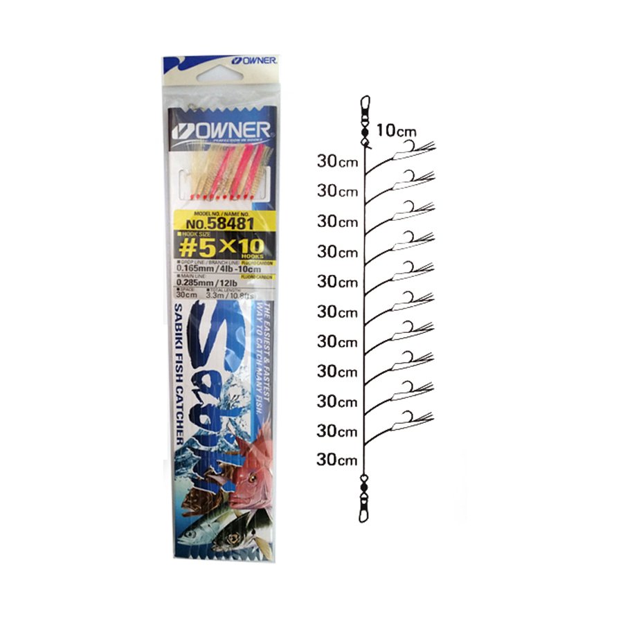 ΤΣΑΠΑΡΙΑ OWNER 58481 / 10 ΑΓΚΙΣΤΡΙΑ FLUOROCARBON