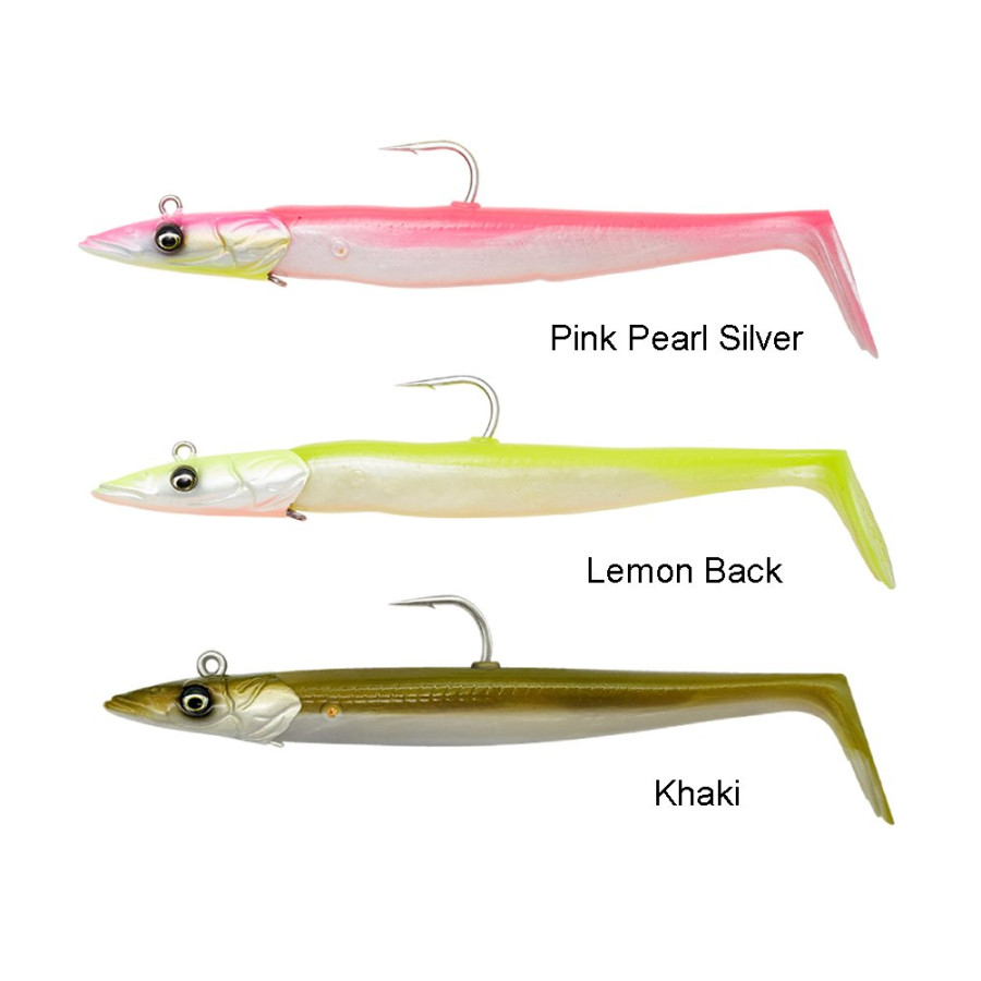 ΣΙΛΙΚΟΝΗ SAVAGE GEAR SANDEEL V2 SINKING 15.5CM / 46GR / 2+1