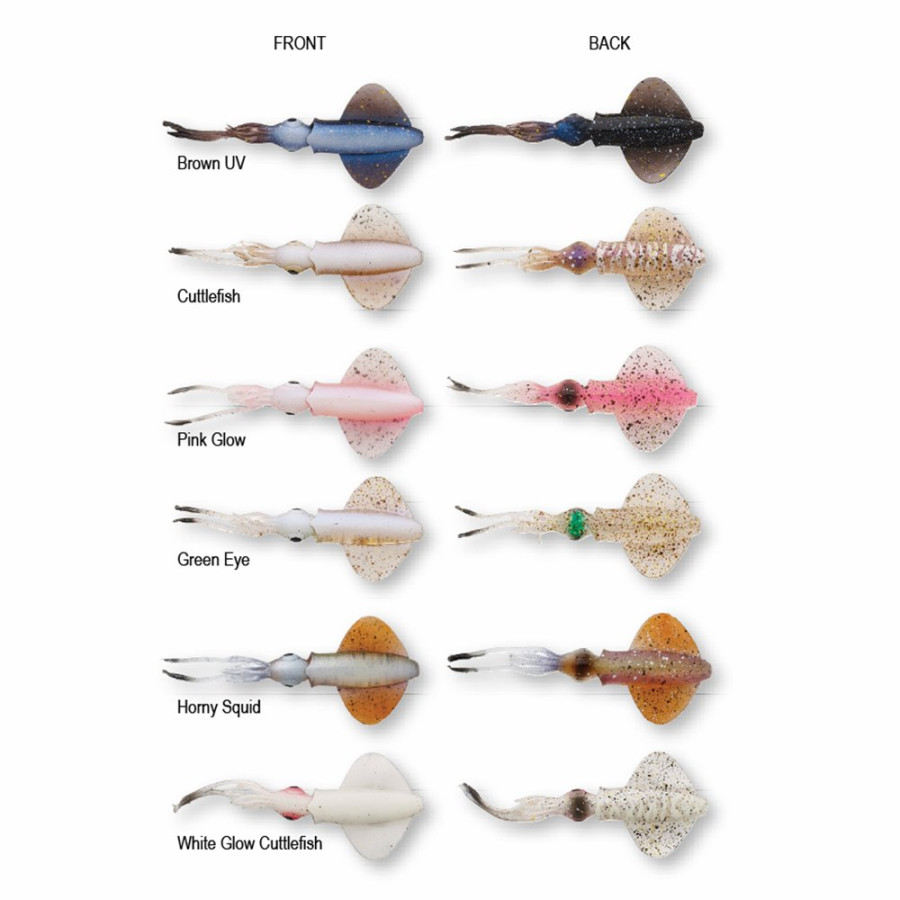 ΚΑΛΑΜΑΡΙ ΣΙΛΙΚΟΝΗΣ SAVAGE GEAR SWIM SQUID LRF 5CM / 0.8G / 5 ΤΕΜ