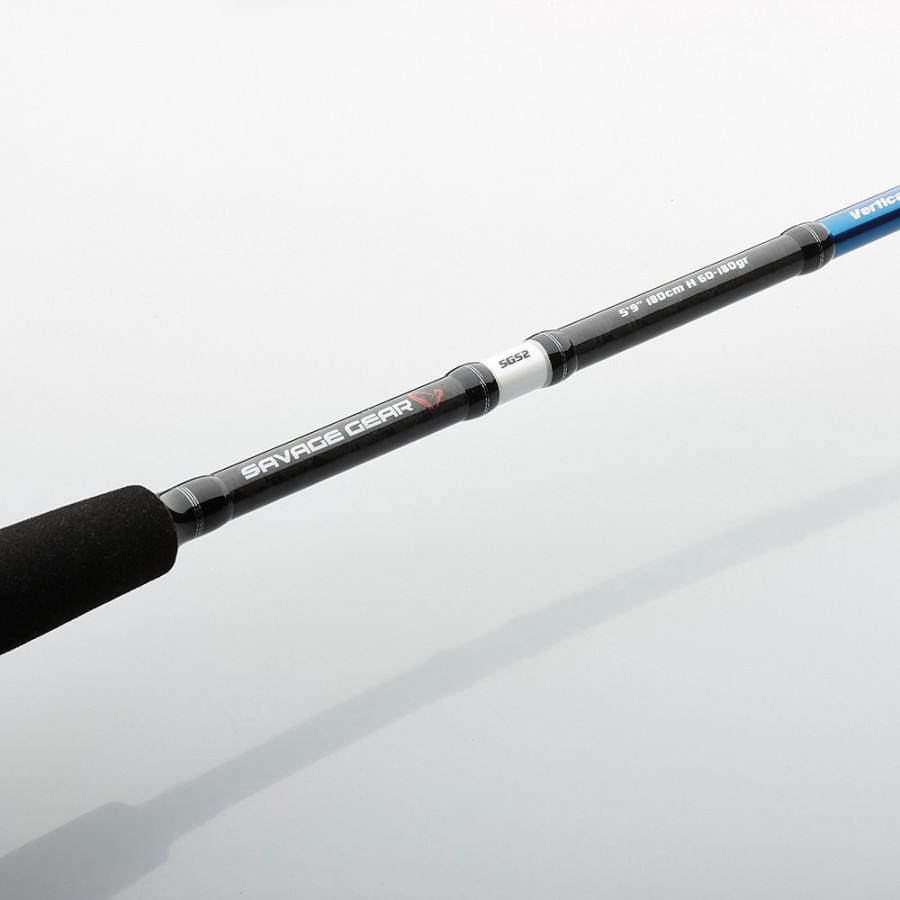 Καλάμι Ψαρέματος SAVAGE GEAR SGS2 JIGGING 5'9"/1.80M / MODERATE-FAST / 60-180GR HEAVY / PE 2.0-4.0 / 1ΤΕΜ / SPINNING