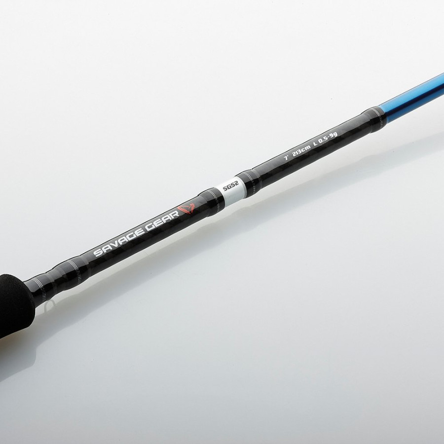 Καλάμι Ψαρέματος SAVAGE GEAR SGS2 ULTRA LIGHT GAME 7'/2.13M / 0.5-9GR MF / PE0.3-0.6 / 2 ΤΕΜ