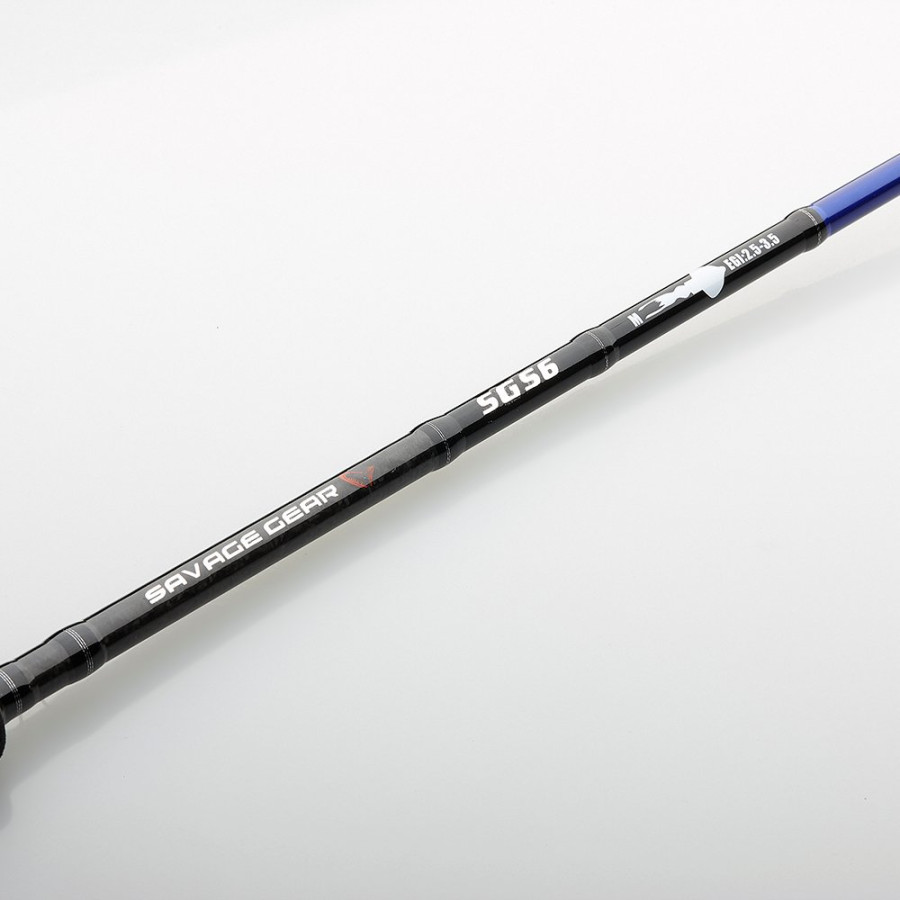 Καλάμι Ψαρέματος SAVAGE GEAR SGS6 EGING 8'6''/2.59M / #2.5-#3.5 M / PE 0.6-1.0 / 2ΤΕΜ