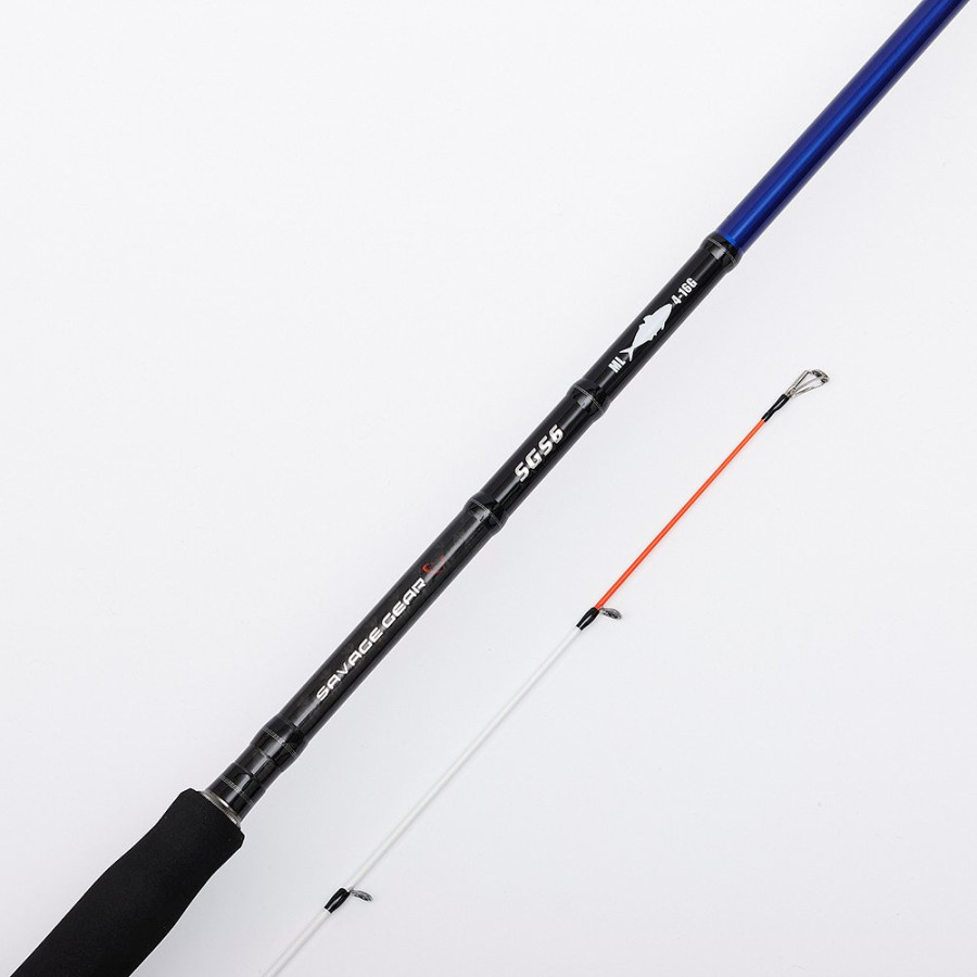 Καλάμι Ψαρέματος SAVAGE GEAR SGS6 LIGHT GAME 8'/2.43M FAST / 3-12GR LIGHT / PE0.4-0.8 / 2 ΤΕΜ