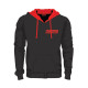 TRONIXPRO CLASSIC HOODIE BLACK/RED