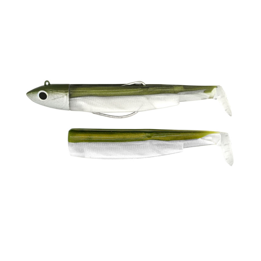 Σιλικόνη FIIISH BLACK MINNOW NO.1 COMBO 6GR KHAKI BM035