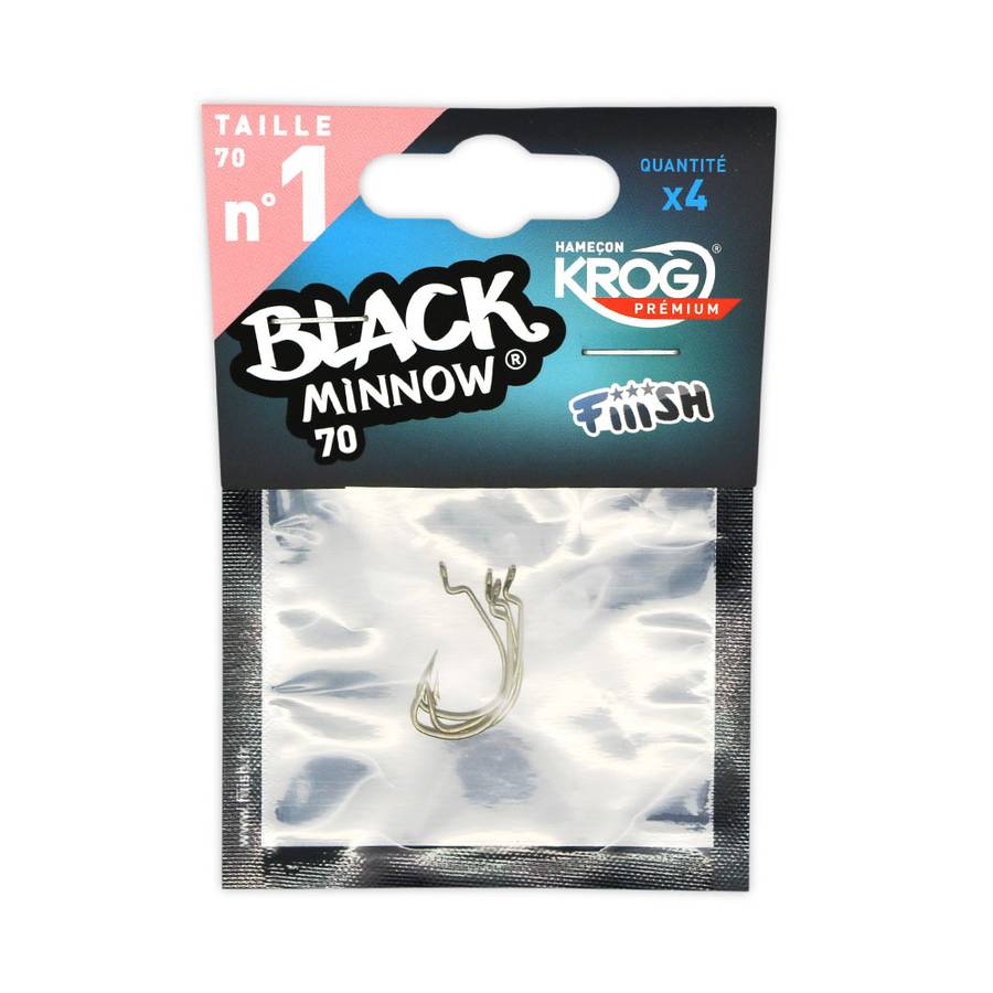 ΑΓΚΙΣΤΡΙ FIIISH BLACK MINNOW NO.1 KROG PREMIUM