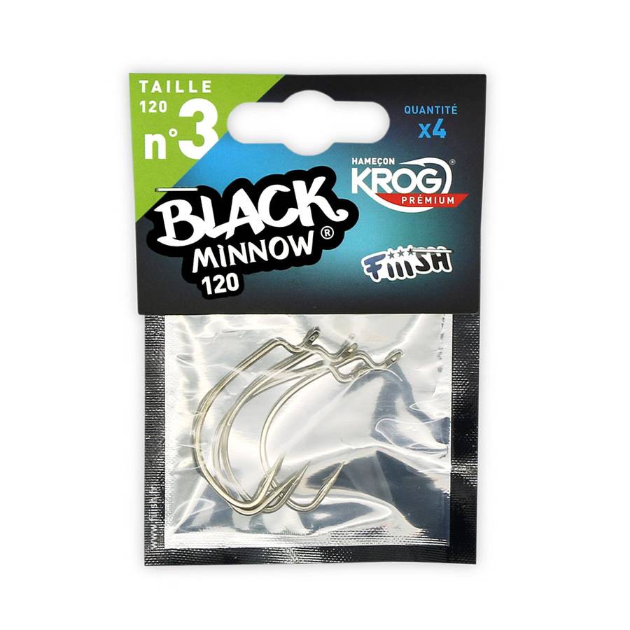 ΑΓΚΙΣΤΡΙ FIIISH BLACK MINNOW NO.3 KROG PREMIUM