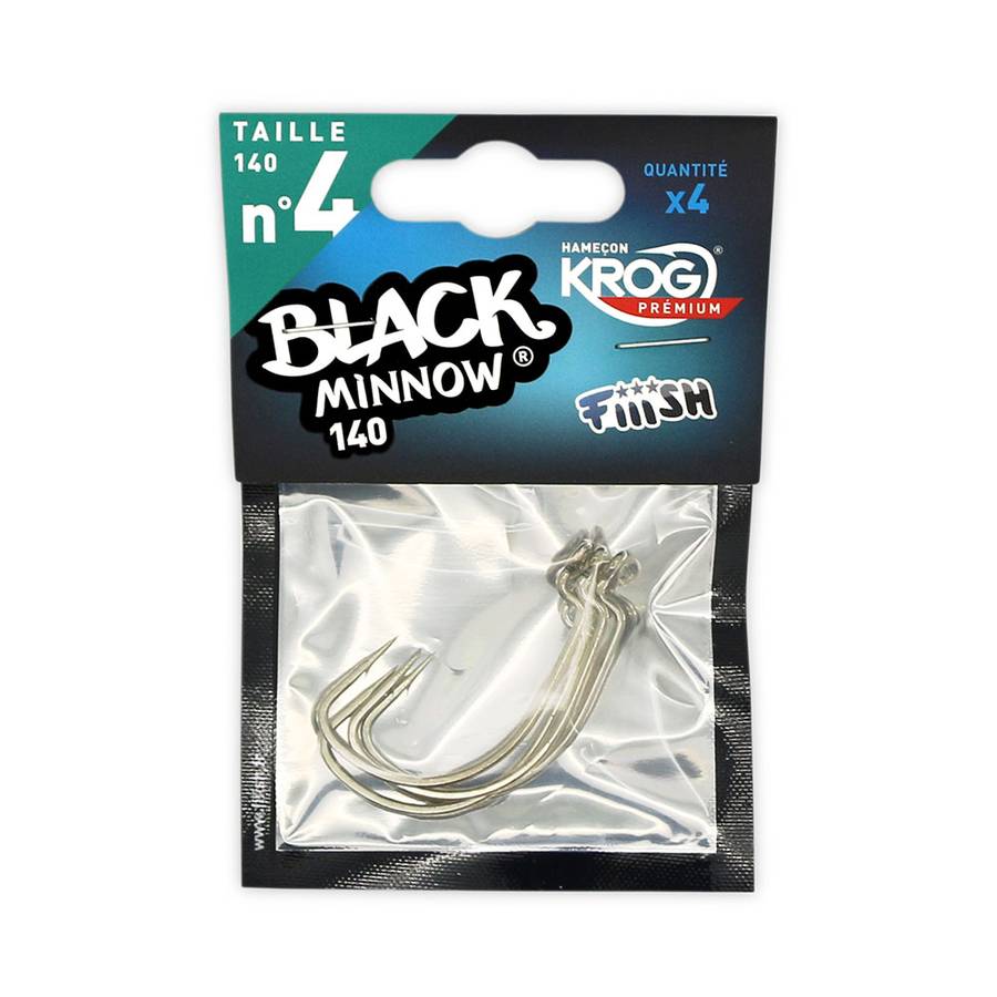 ΑΓΚΙΣΤΡΙ FIIISH BLACK MINNOW NO.4 KROG PREMIUM BM 156