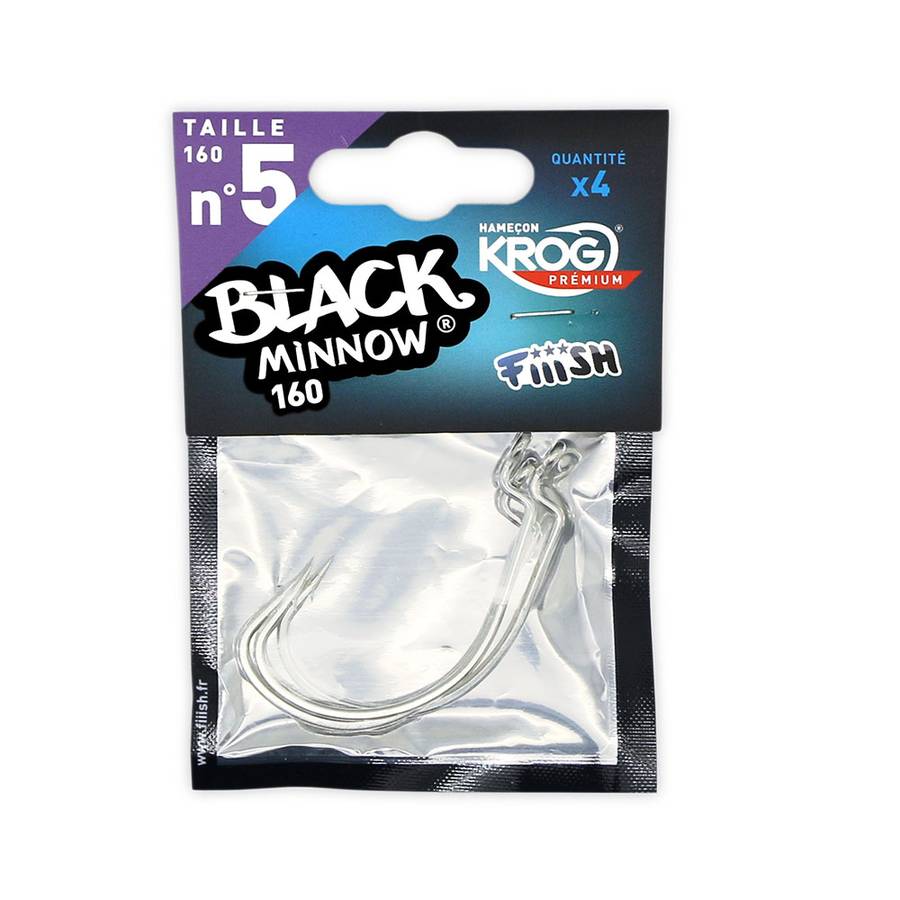 ΑΓΚΙΣΤΡΙ FIIISH BLACK MINNOW NO.5 KROG PREMIUM