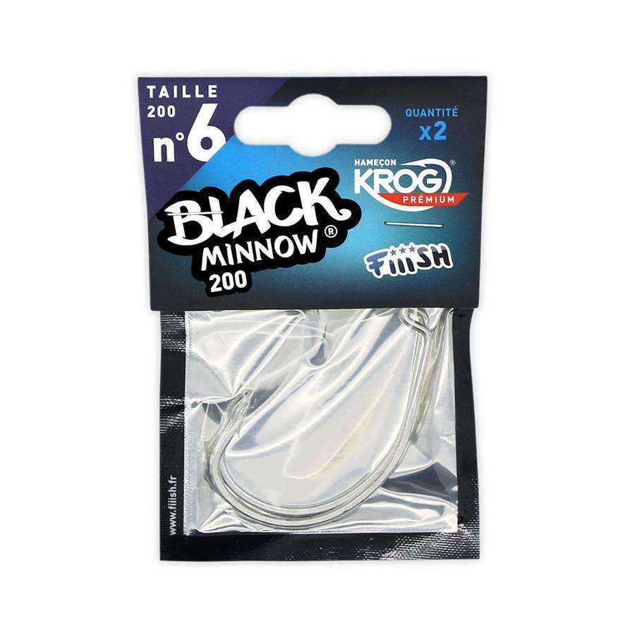 ΑΓΚΙΣΤΡΙ FIIISH BLACK MINNOW NO.6 KROG PREMIUM